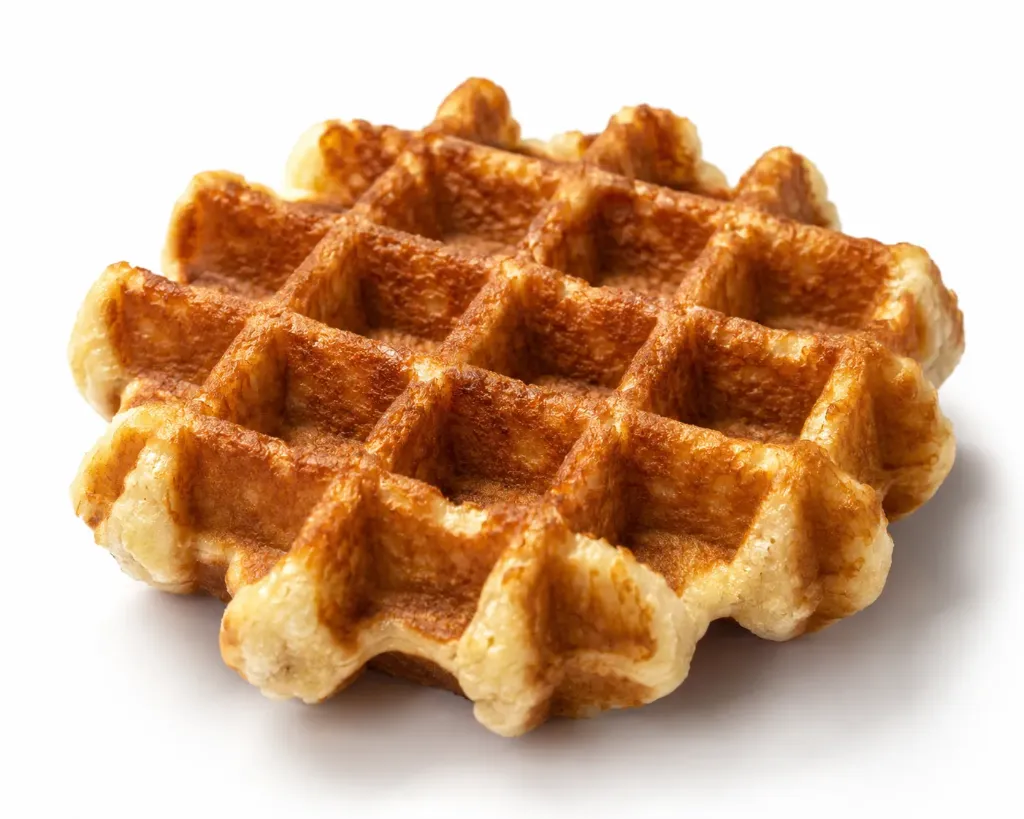 Gaufre de Liège au sucre
